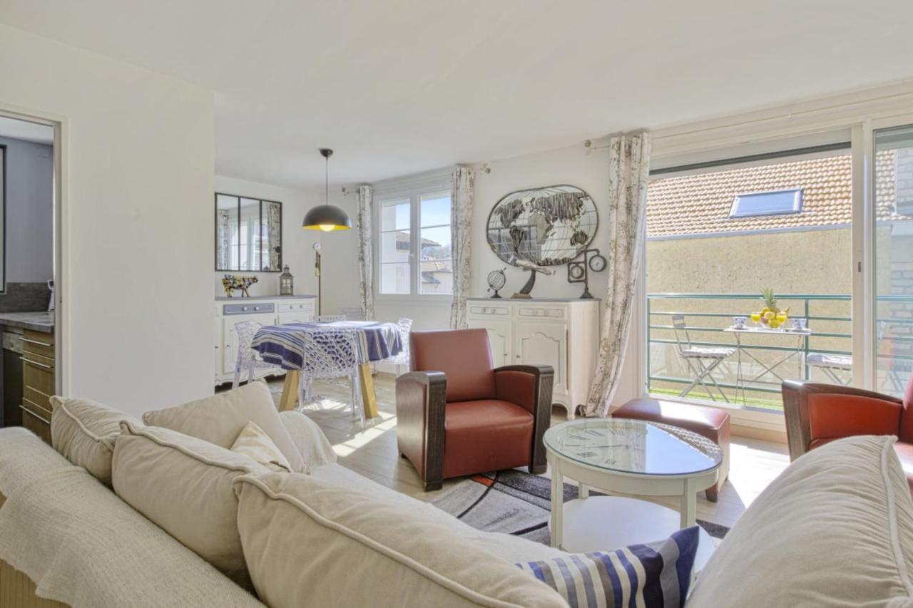 Appartement De La Grande Plage - Welkeys Biarritz Ngoại thất bức ảnh